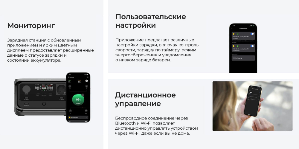 интеллектуальное управление зарядной станцией EcoFlow RIVER 3 Max RIVER-3-Plus-ecoFlow-app.jpg