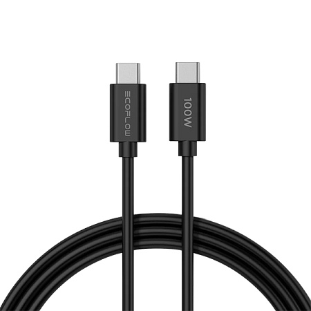 Зарядное устройство EcoFlow RAPID 65 Вт GaN с кабелем 100 Вт